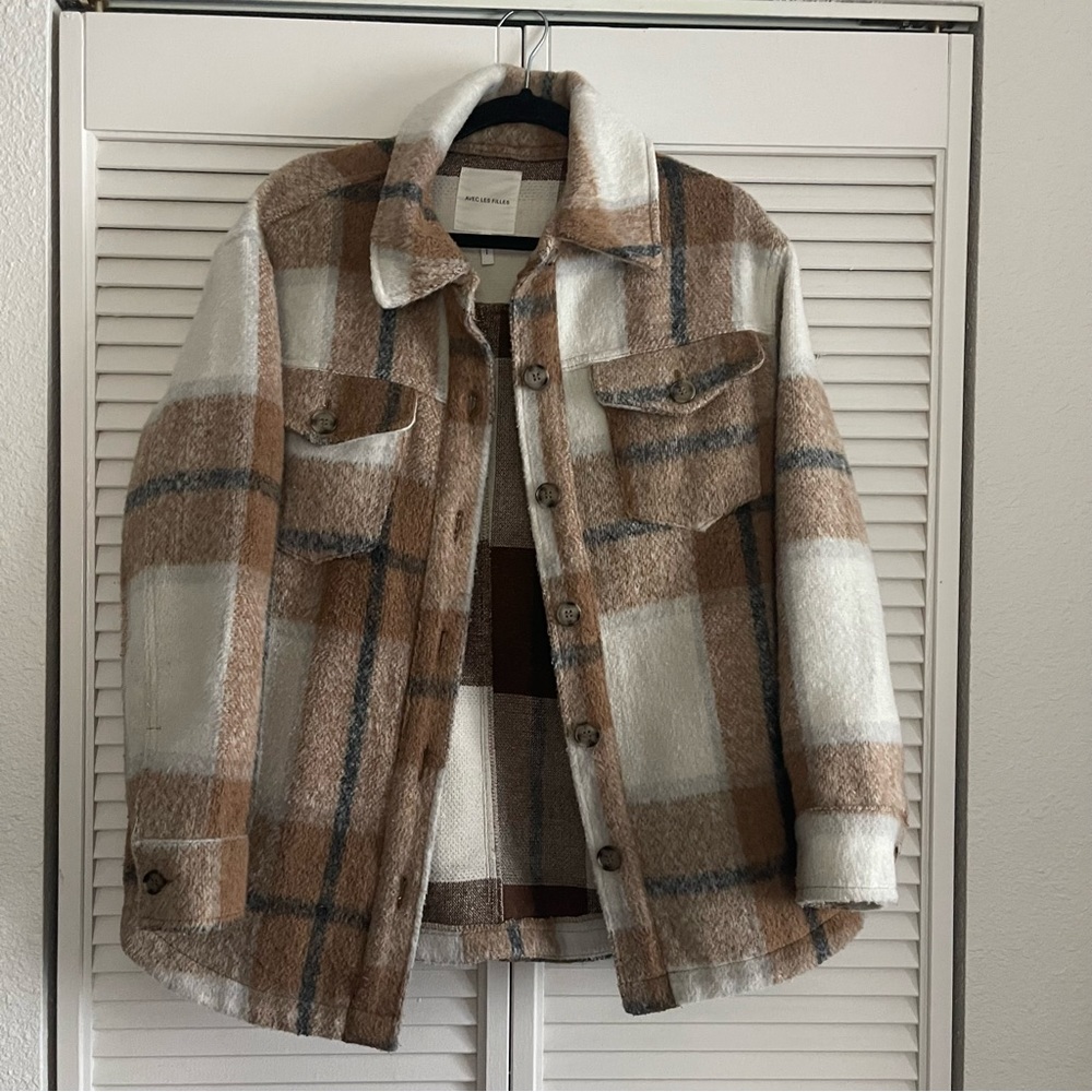 Flannel Jacket Size M